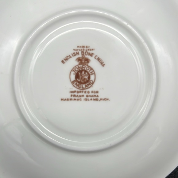 English Bone China Saucer - Old Block House, Mackinac Island, Michigan - Picture 7 of 7